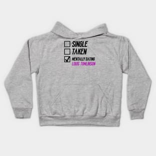 Mentally Dating Louis Tomlinson Kids Hoodie